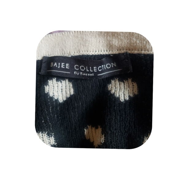 Cream heart cardigan - Picture 5 of 5